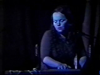 Allison Crowe plays for Pearl Jammers in Seattle, July 2001