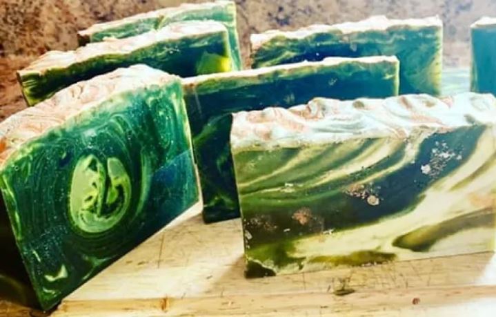 Cold process soaps crafted by Allison Crowe